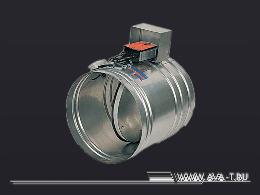 Клапан круглый противопожарный КПК-2Н (120) НО Ф100 BLF230