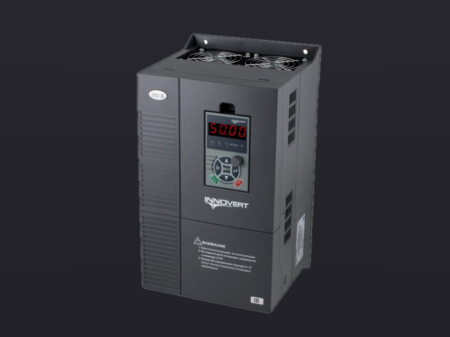 Преобразователь частоты INNOVERT PUMP IHD183P43T (18,5кВтx380 В), выходной ток 37А