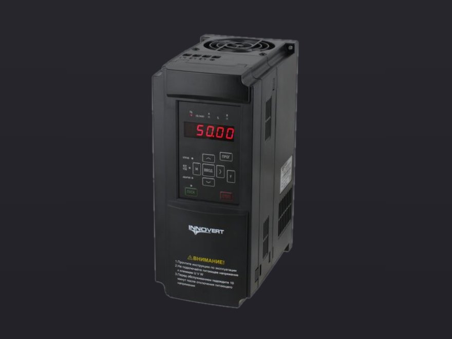 Преобразователь частоты INNOVERT IBD402P43E (4,0 кВтx380 В), выходной ток 9А