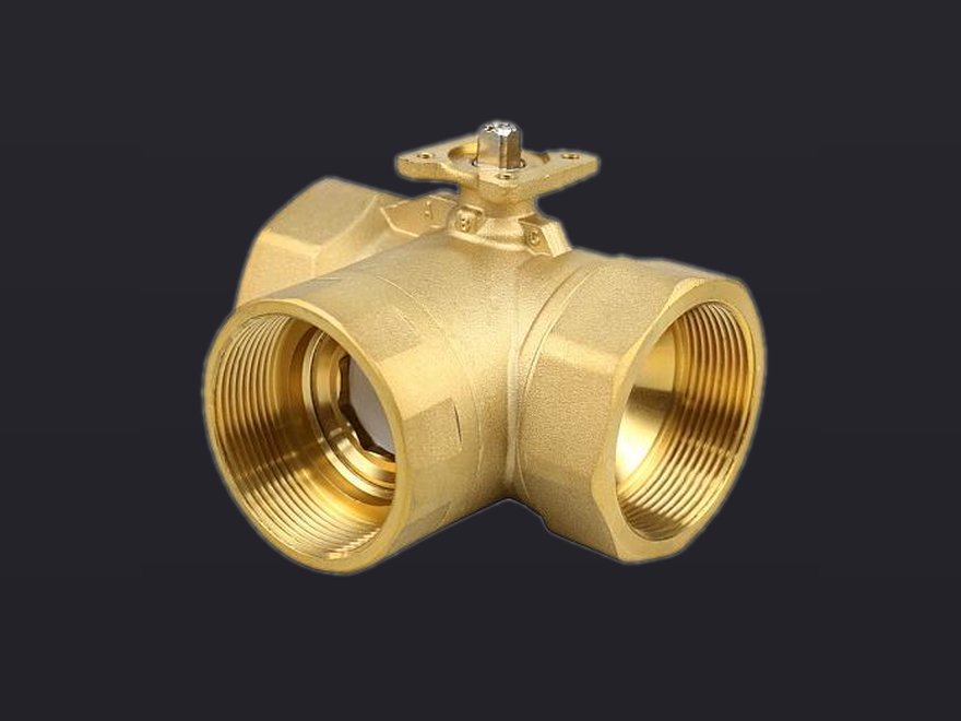 Кран шаровой трехходовой BVM 3-way DN50-KVS40.0