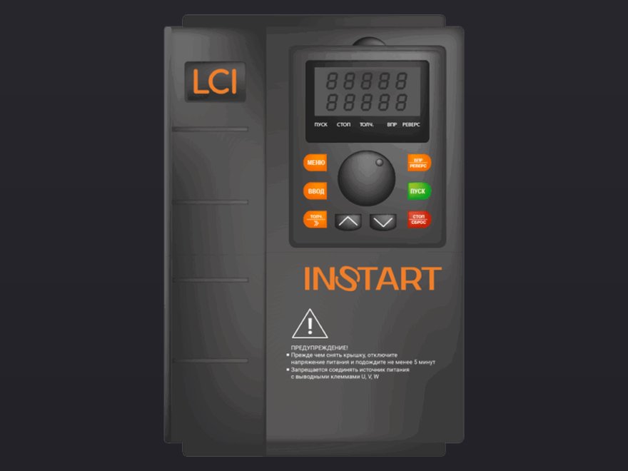Преобразователь частоты INSTART LCI-G5.5/P7.5-4B